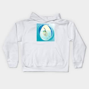 Two Scrambled Eggs - EGGscuba diving Kids Hoodie